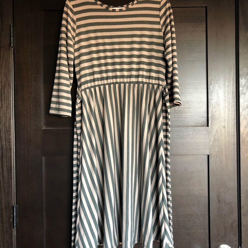 Sweet Claire striped dress!